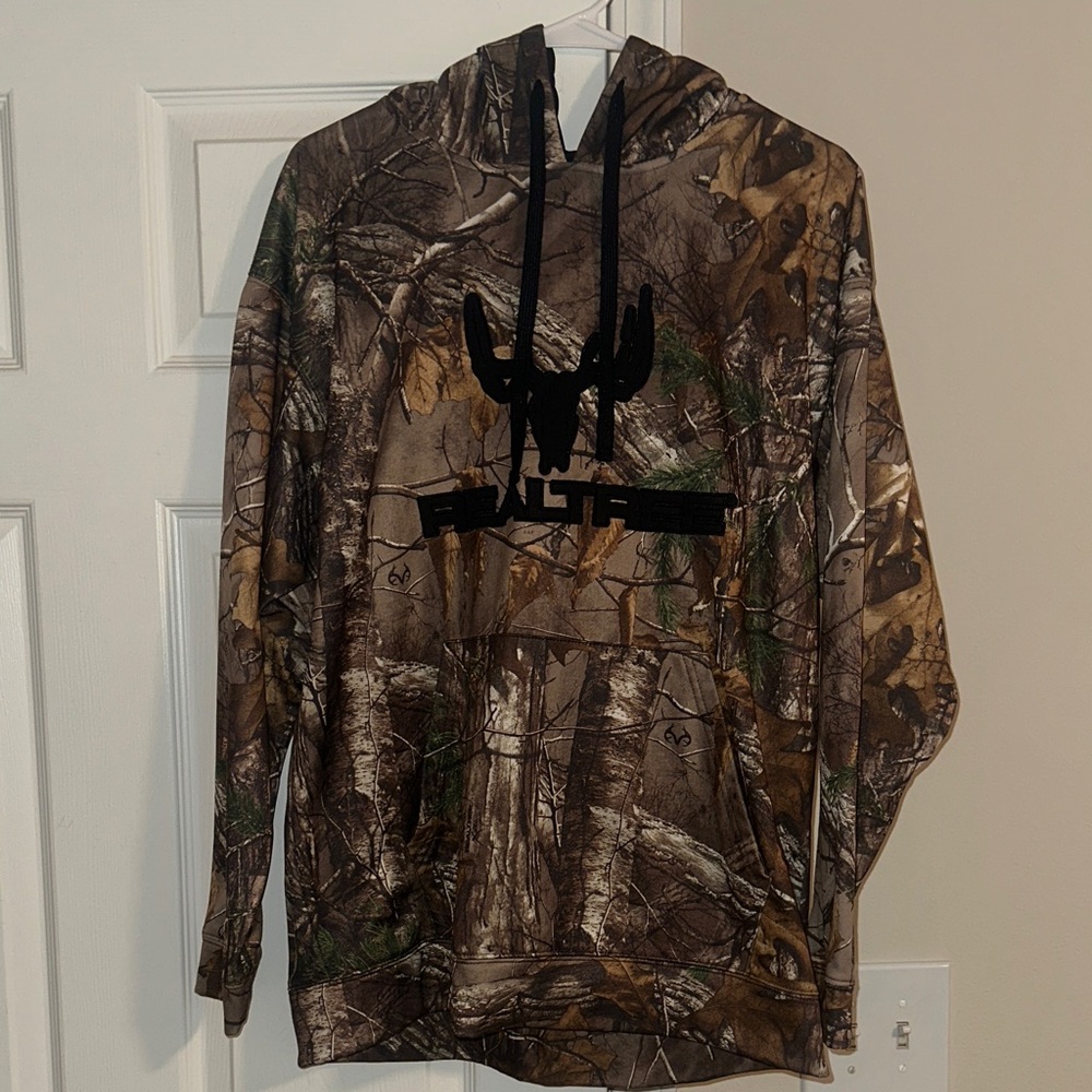 RealTree Camo Hoodie with Black Logo